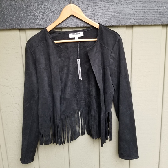 Cropped Fringe Jacket - Picture 4 of 8